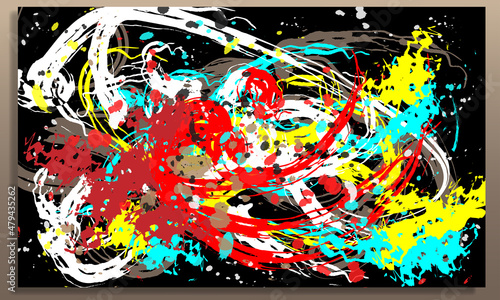 Abstract illustration art