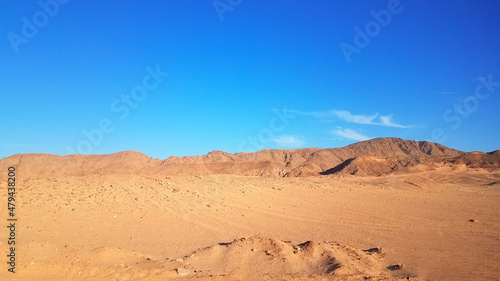 Dahab, Sinai Peninsula, Egypt, Mountains in the Sinai desert