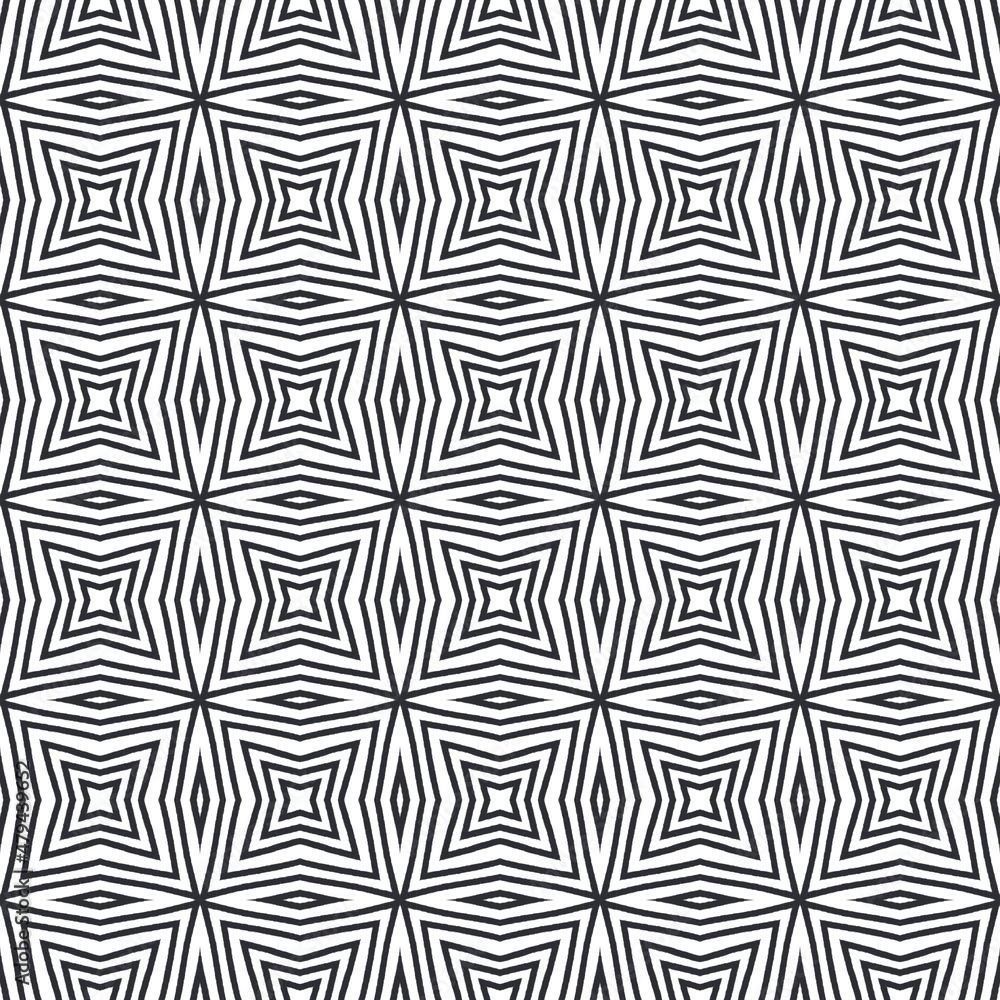 Arabesque hand drawn pattern. Black symmetrical Arabesque hand drawn pattern. Black symmetrical