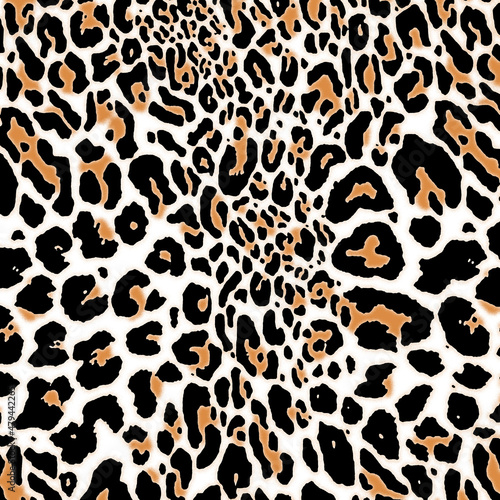 Seamless leopard pattern  leopard texture.