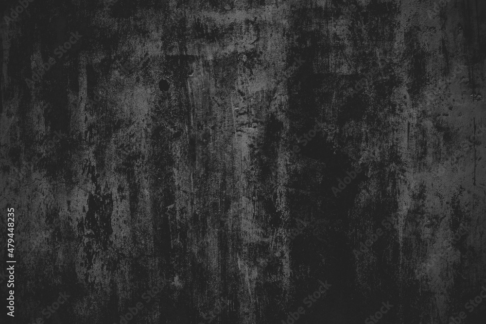 Obraz premium Abstract grunge texture dark black background