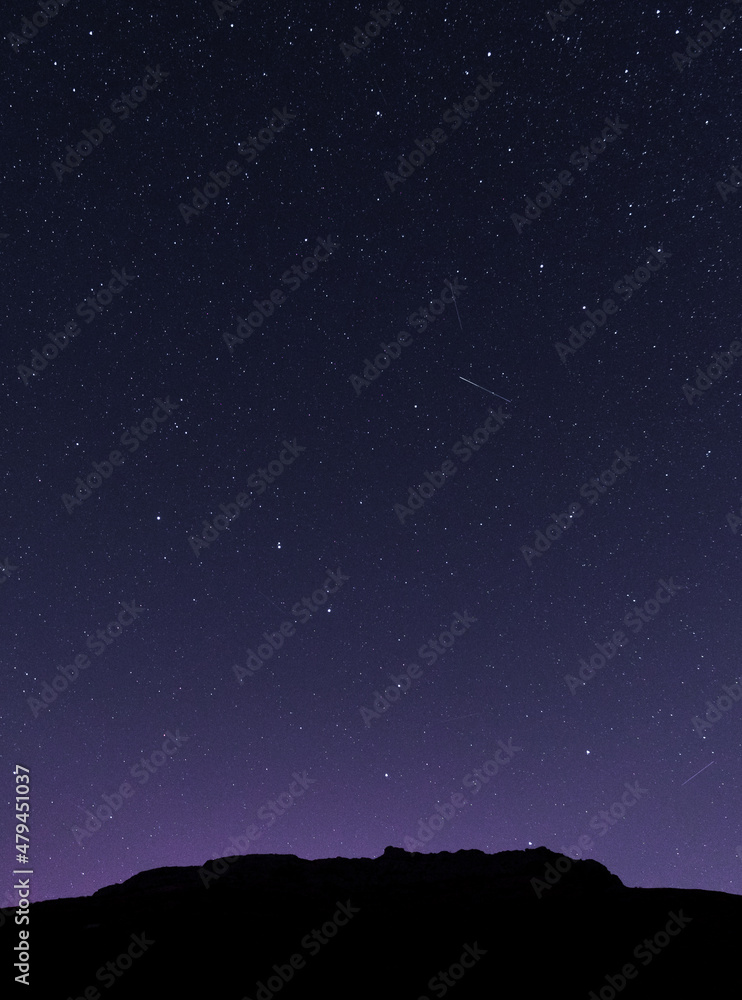 Estrella fugaz sobre Osa Mayor - Cielo estrellado Estrella fugaz sobre Osa Mayor - Cielo estrellado