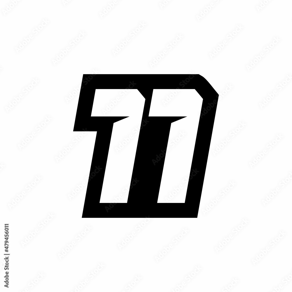 11 Racing number logo design Stock Vector | Adobe Stock