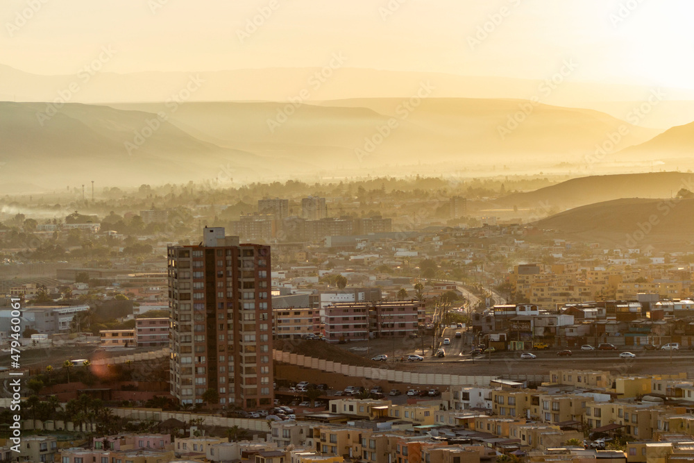 panorama of the city