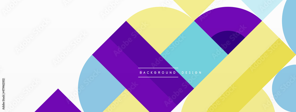 Beautiful abstract background. Circles, triangle shapes, and squares. Minimal geometric template for wallpaper, banner, background or landing Beautiful abstract background. Circles, triangle shapes, and squares. Minimal geometric template for wallpaper, banner, background or landing