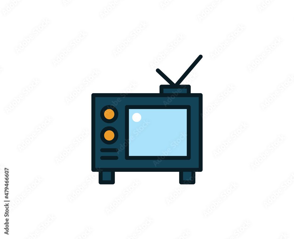 Line TV icon isolated on white background. Outline symbol for website design, mobile application, ui. Electronics pictogram. Vector illustration, editorial stroсk. Line TV icon isolated on white background. Outline symbol for website design, mobile application, ui. Electronics pictogram. Vector illustration, editorial stroсk.