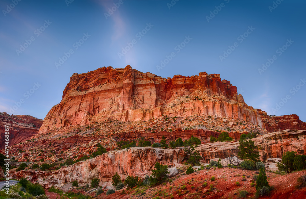 Beautiful rock formations in Arizona, US