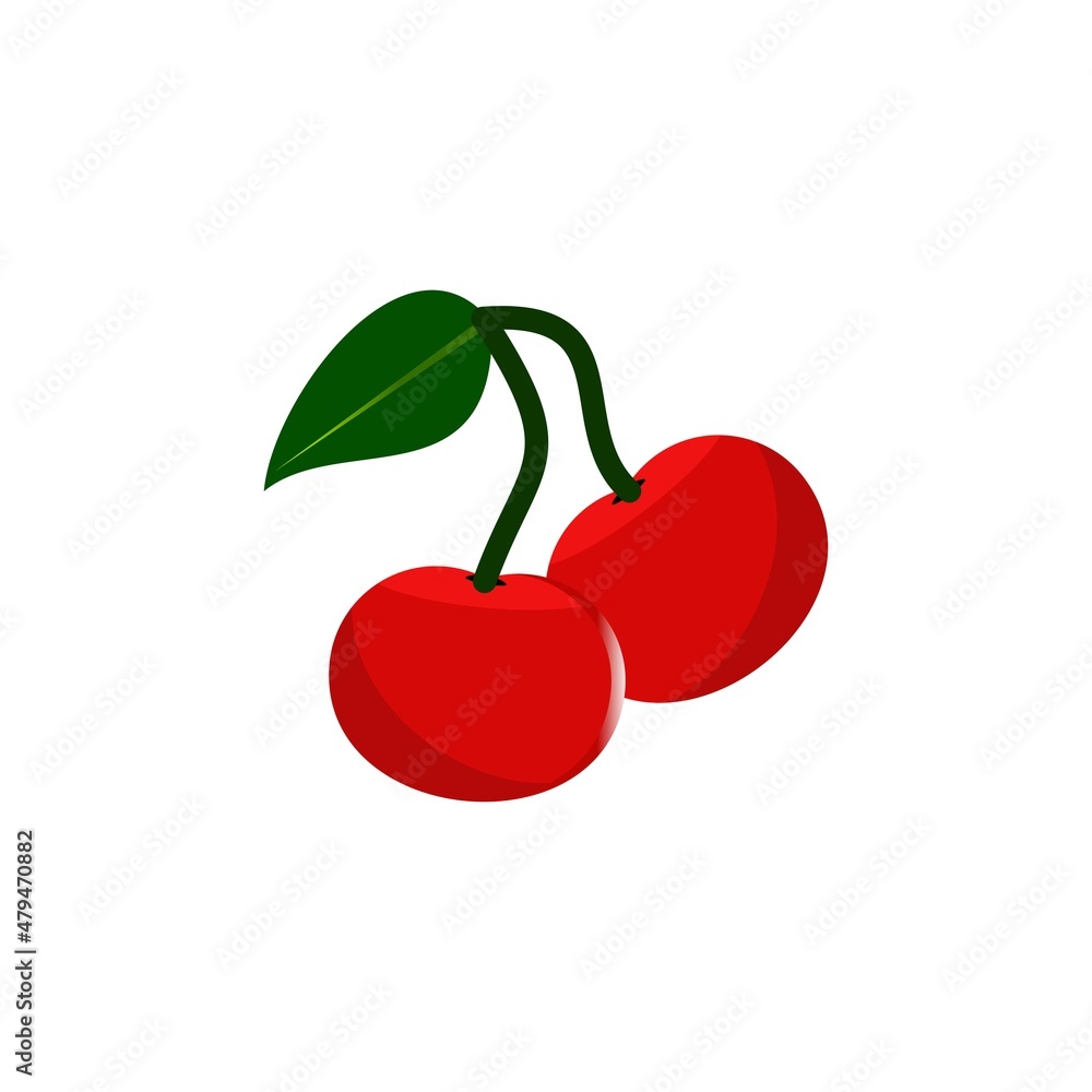 cherry icon design vector templates cherry icon design vector templates