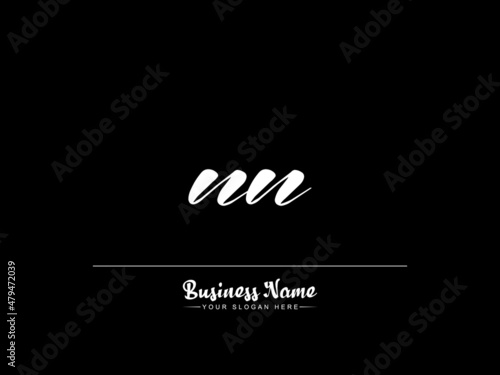 New Signature NN logo, Signature Nn Letter Logo Design for Nature, Salon, Spa, Cosmetic and Beauty Shop or any type of business photo