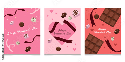 バレンタインデー　イラスト　バナー　Valentine's day  