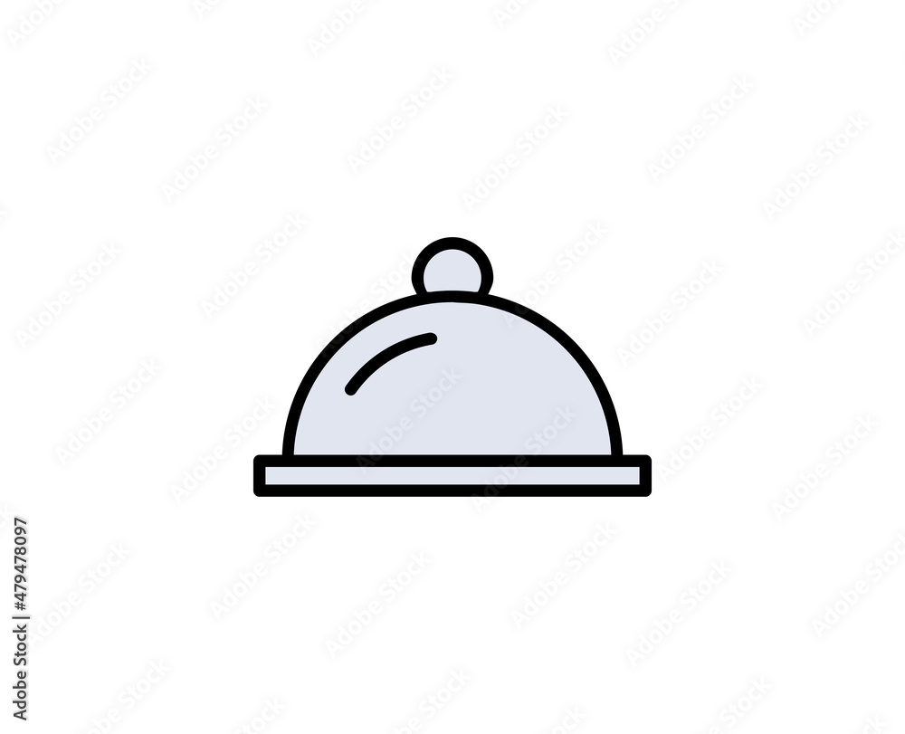 Tray flat icon. Single high quality outline symbol for web design or mobile app. Holidays thin line signs for design logo, visit card, etc. Outline pictogram EPS10 Tray flat icon. Single high quality outline symbol for web design or mobile app. Holidays thin line signs for design logo, visit card, etc. Outline pictogram EPS10