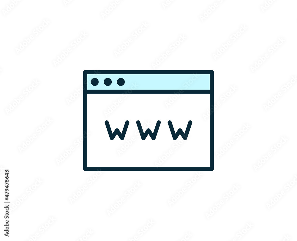 Web page premium line icon. Simple high quality pictogram. Modern outline style icons. Stroke vector illustration on a white background. Web page premium line icon. Simple high quality pictogram. Modern outline style icons. Stroke vector illustration on a white background.