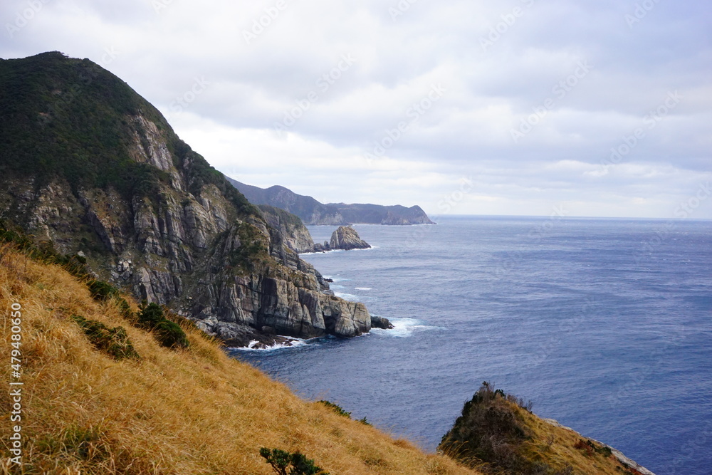 Fototapeta premium 日本 長崎 福江島 大瀬崎 鍋ケ浦