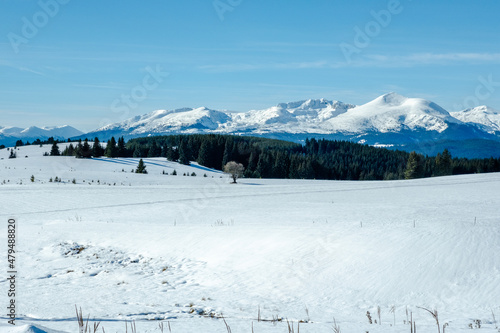 ski resort in the mountains © Visualmedia