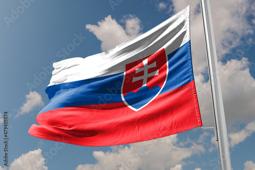 Bilde på lerret flag of the Slovak Republic