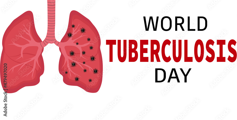 World tuberculosis day banner World tuberculosis day banner