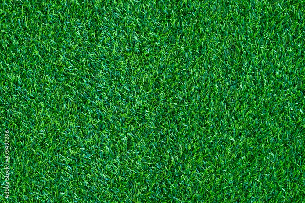 Fototapeta premium Green grass background, football field