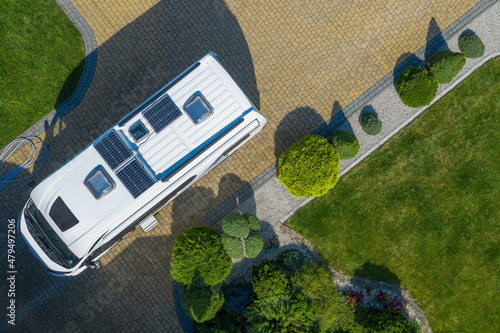 Brand New Class B Camper Van on a Driveway