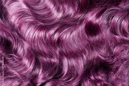 Fotografie Purple hair texture