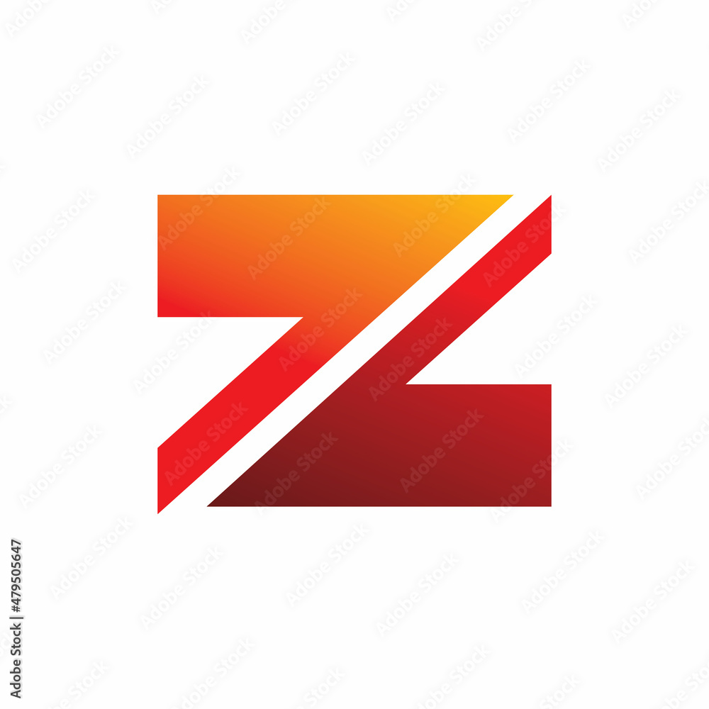 initial z letter logo design initial z letter logo design