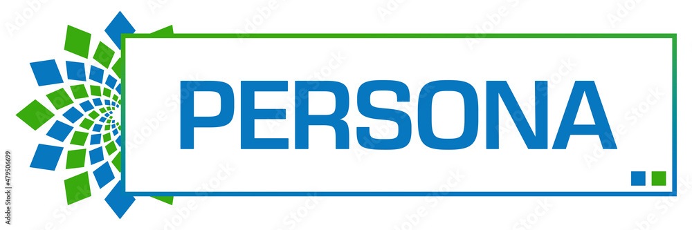 Persona Green Blue Circular Box Persona Green Blue Circular Box
