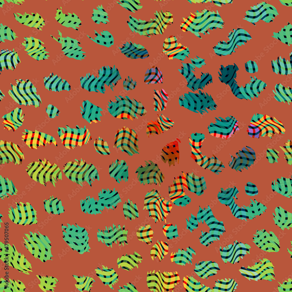 Abstract Wavy Textured Seamless Leopard Dots Trendy Stylish Fashion Colors Perfect Allover Print Concept Background Material Abstract Wavy Textured Seamless Leopard Dots Trendy Stylish Fashion Colors Perfect Allover Print Concept Background Material