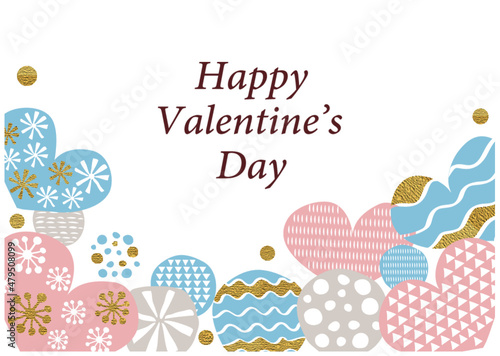 北欧風_ハートのフレーム