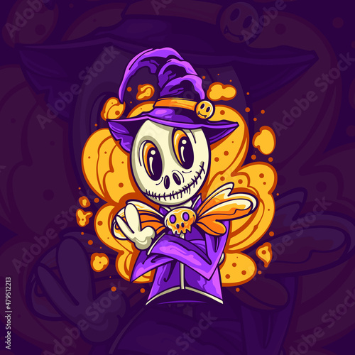 Halloween Character Illustration