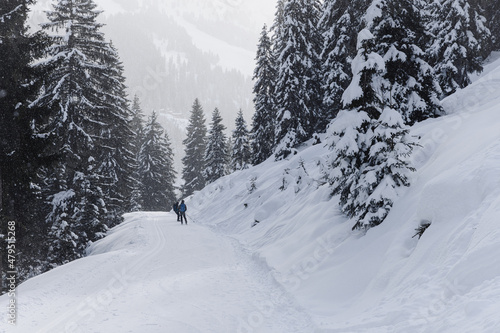 Skifahrer  auf Piste © Heisen Photography