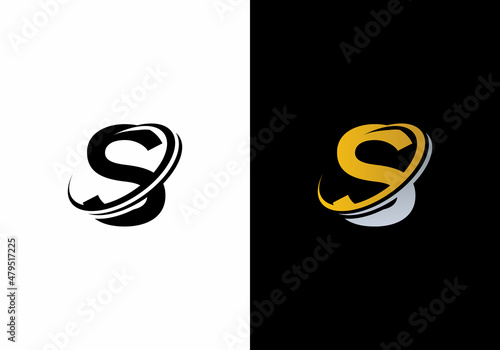 Abstract Letter S Modern Logo And icon Design Template 