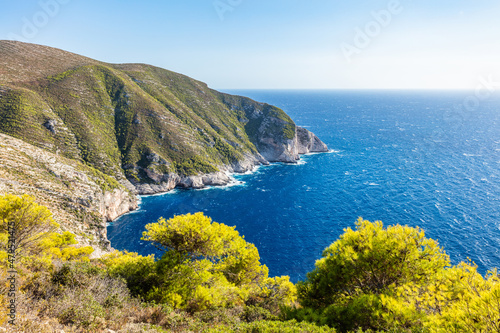 Zakynthos, Greece landscape.