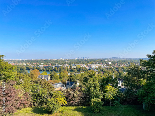 Panoramic View from Parc du Ch  teau de Saint-Germain