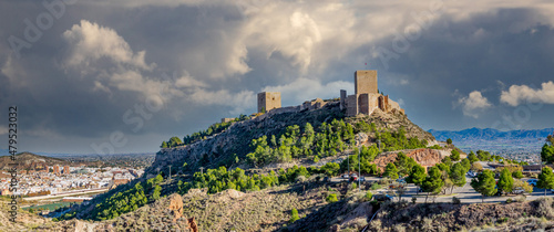 Castle of Lorca in Spain photo
