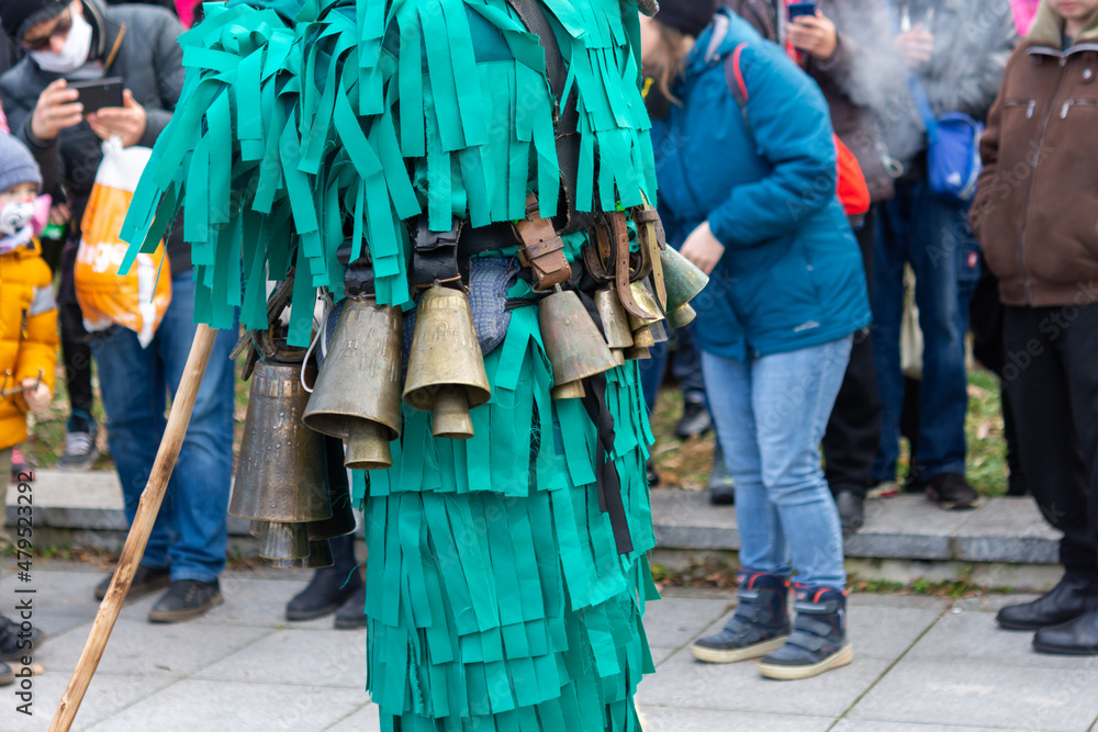 Mummer's procession in Sofia Mummer's procession in Sofia