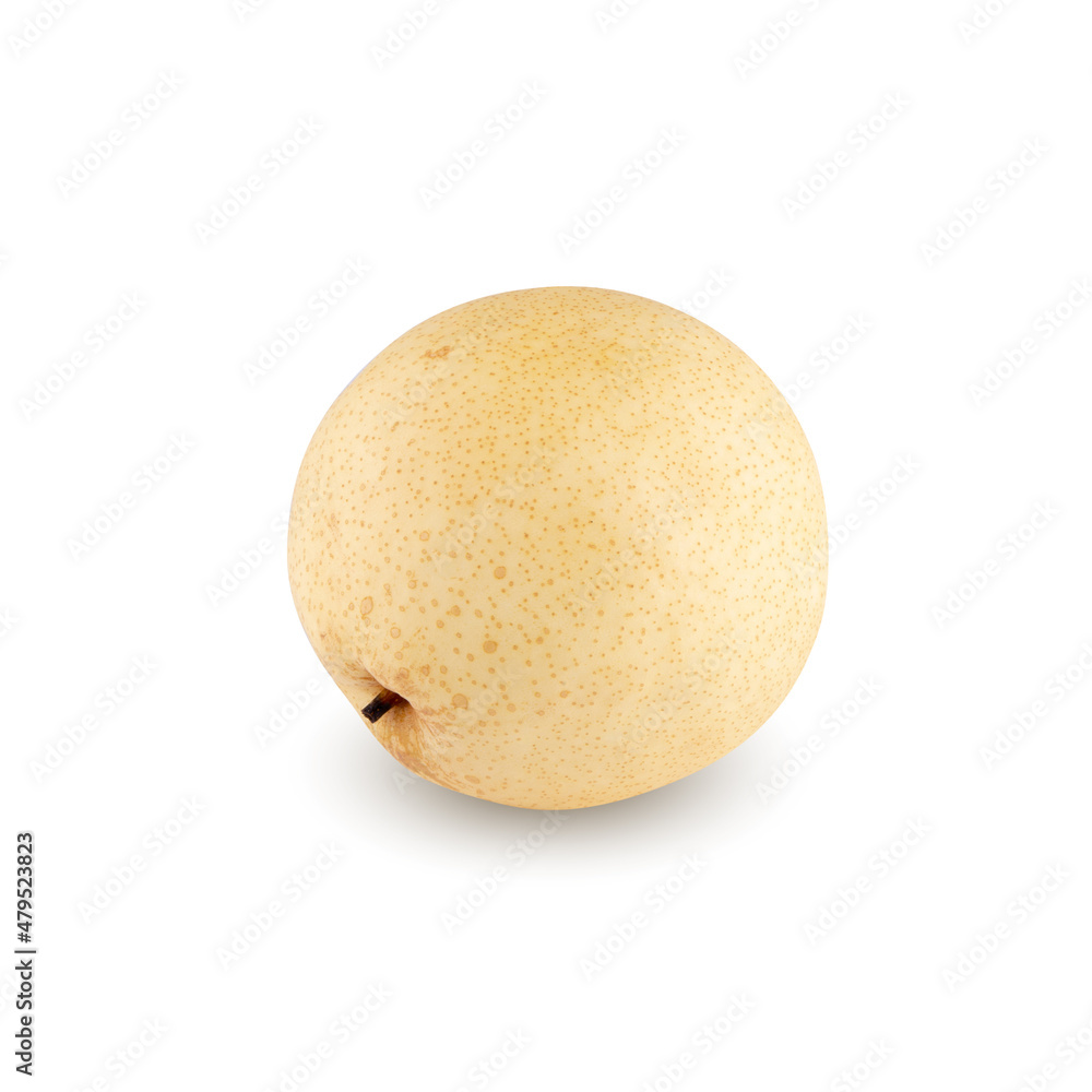 Fresh group oriental pear isolated on alpha background. Fresh group oriental pear isolated on alpha background.