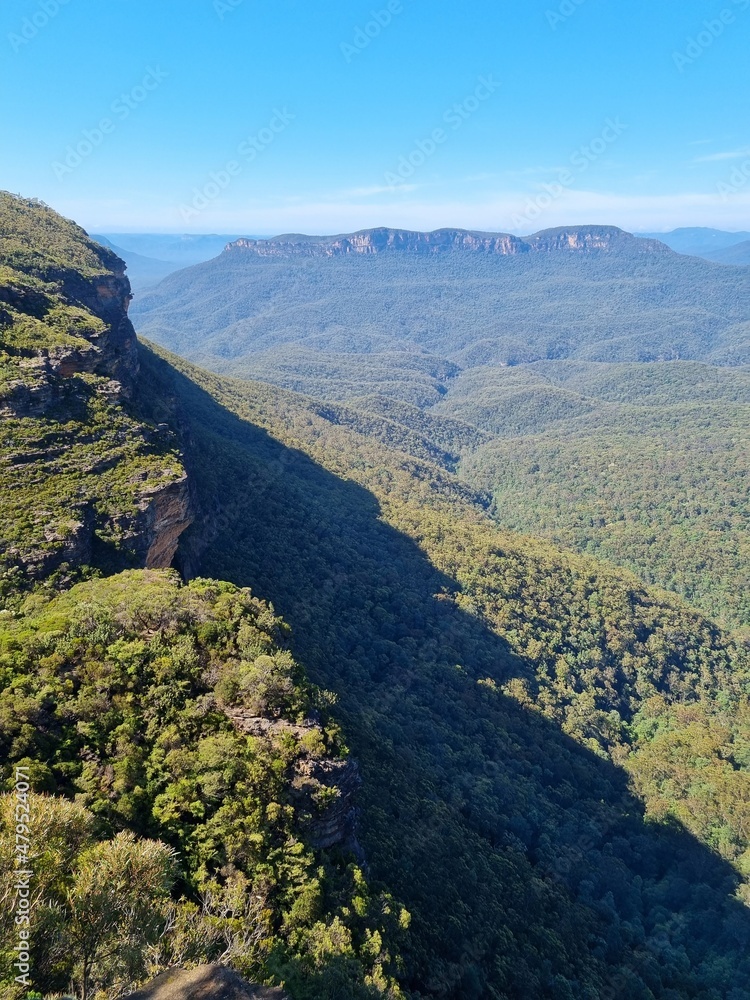 Fototapeta premium Blue Mountains on the sunny day in Australia