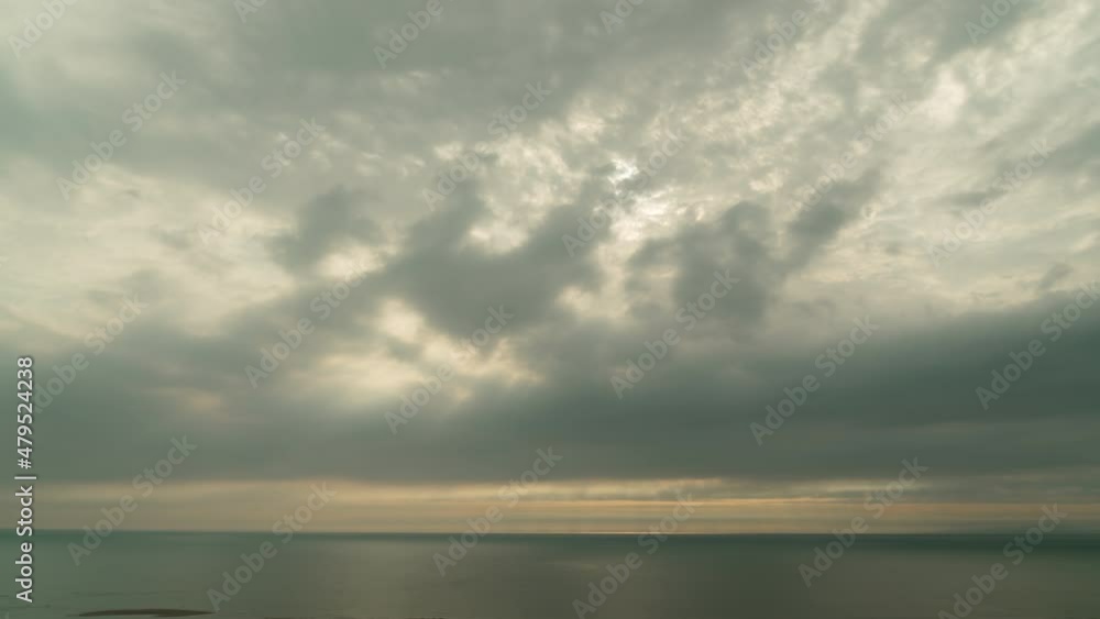 large expanse of sea with dramatic clouds large expanse of sea with dramatic clouds