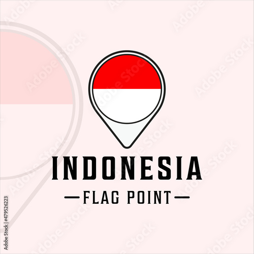 flag point indonesia logo vector illustration template icon graphic design. maps location country sign or symbol Free Download flag point indonesia logo vector illustration template icon graphic design. maps location country sign or symbol - GFXLoad