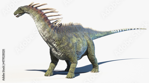 3d rendered illustration of an Amargasaurus