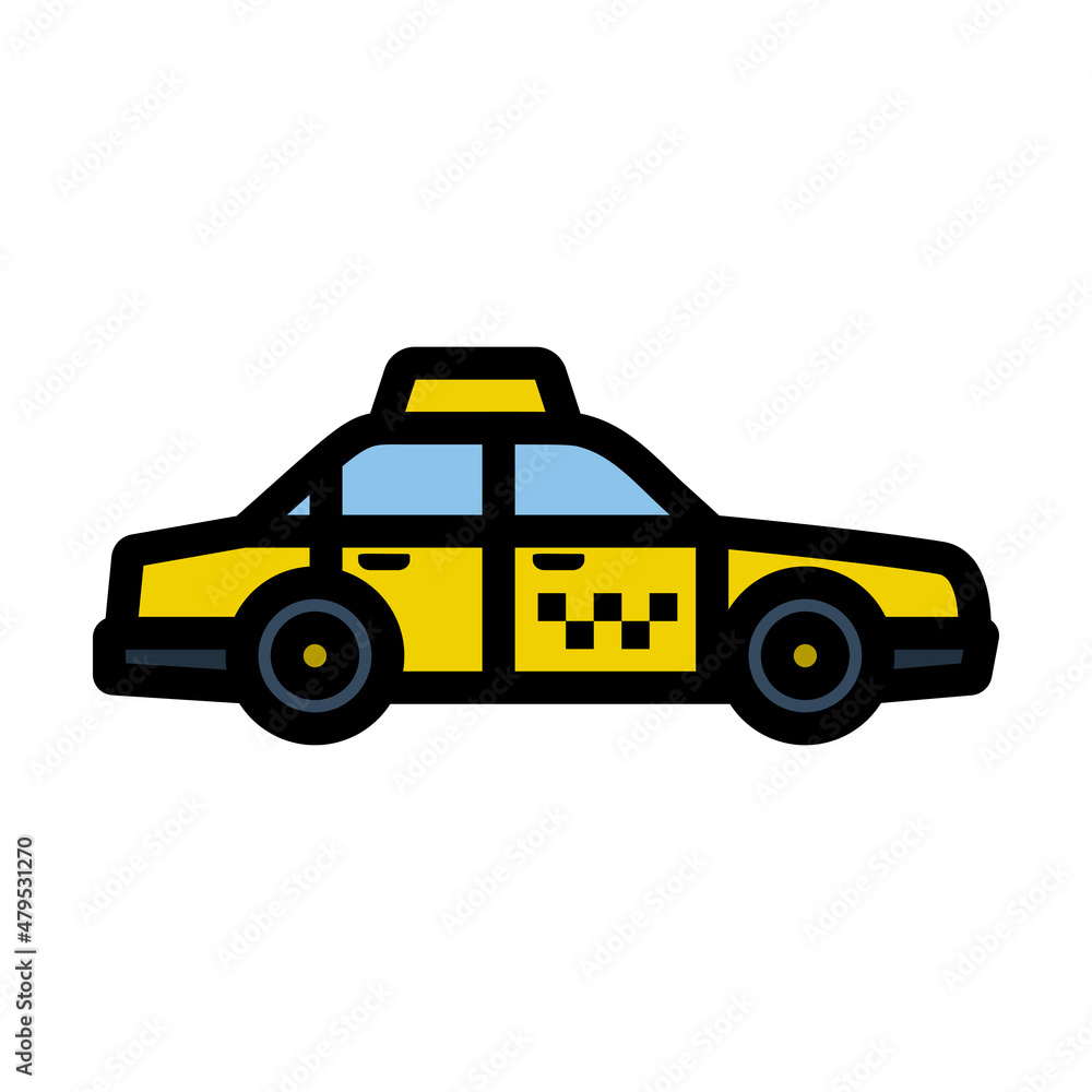 Taxi Car Icon