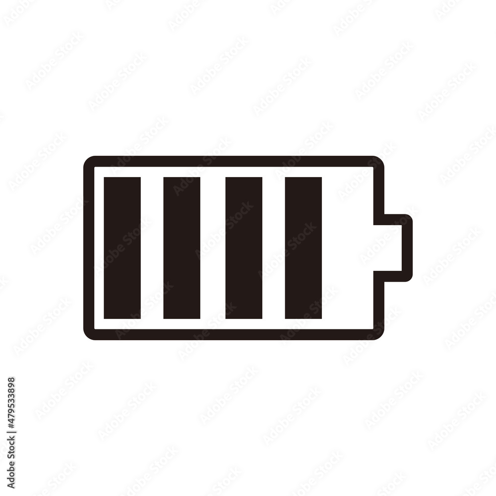 Battery icon vector illustration symbol Battery icon vector illustration symbol
