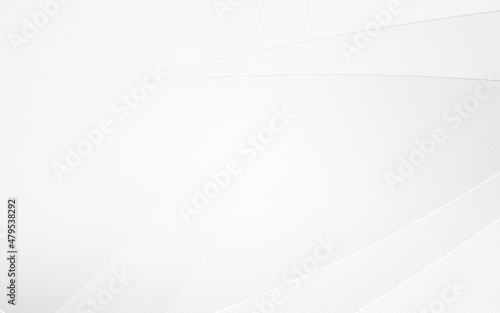 Abstract geometric white and gray curve line gradient texture background. with space for concept design Technology and modern.