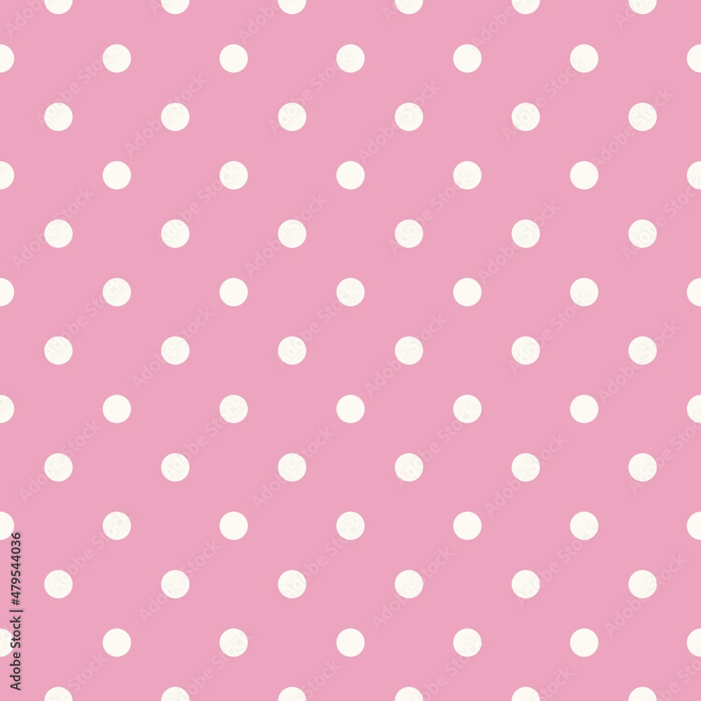 Multicolor  polka dot seamless pattern for graphic design..Universal polka dot texture.