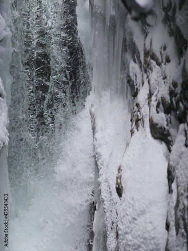 Wasserfall gefroren