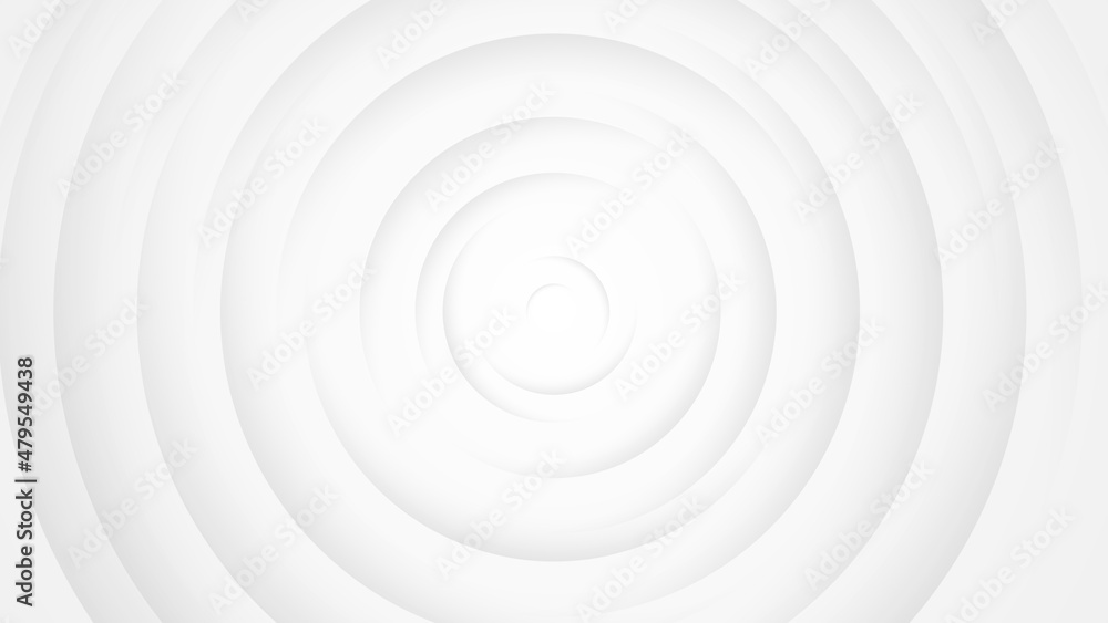 White gray circles abstract background.3D illustration with paper cut style. White gray circles abstract background.3D illustration with paper cut style.