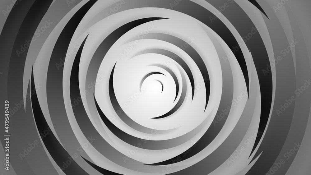 Gray black circles abstract background.3D illustration with paper cut style. Gray black circles abstract background.3D illustration with paper cut style.