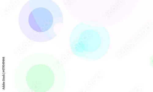 Abstract colorful circles background.3D illustration.