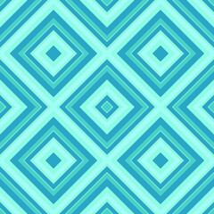 Sierkussen Turquoise patronen Groenblauwe textielstructuur naadloos patroon  © Kanyanut