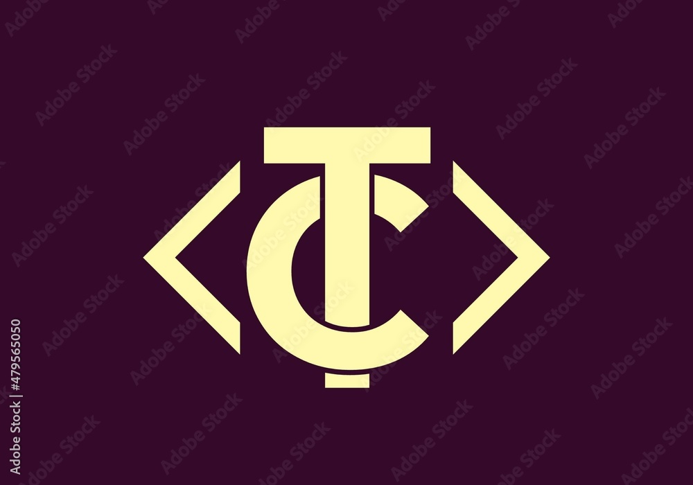 Modern simple TC initial letter Modern simple TC initial letter
