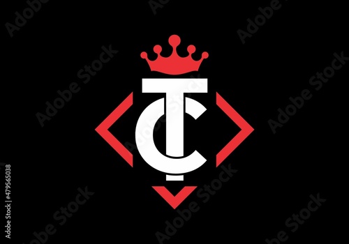 Modern simple TC initial letter